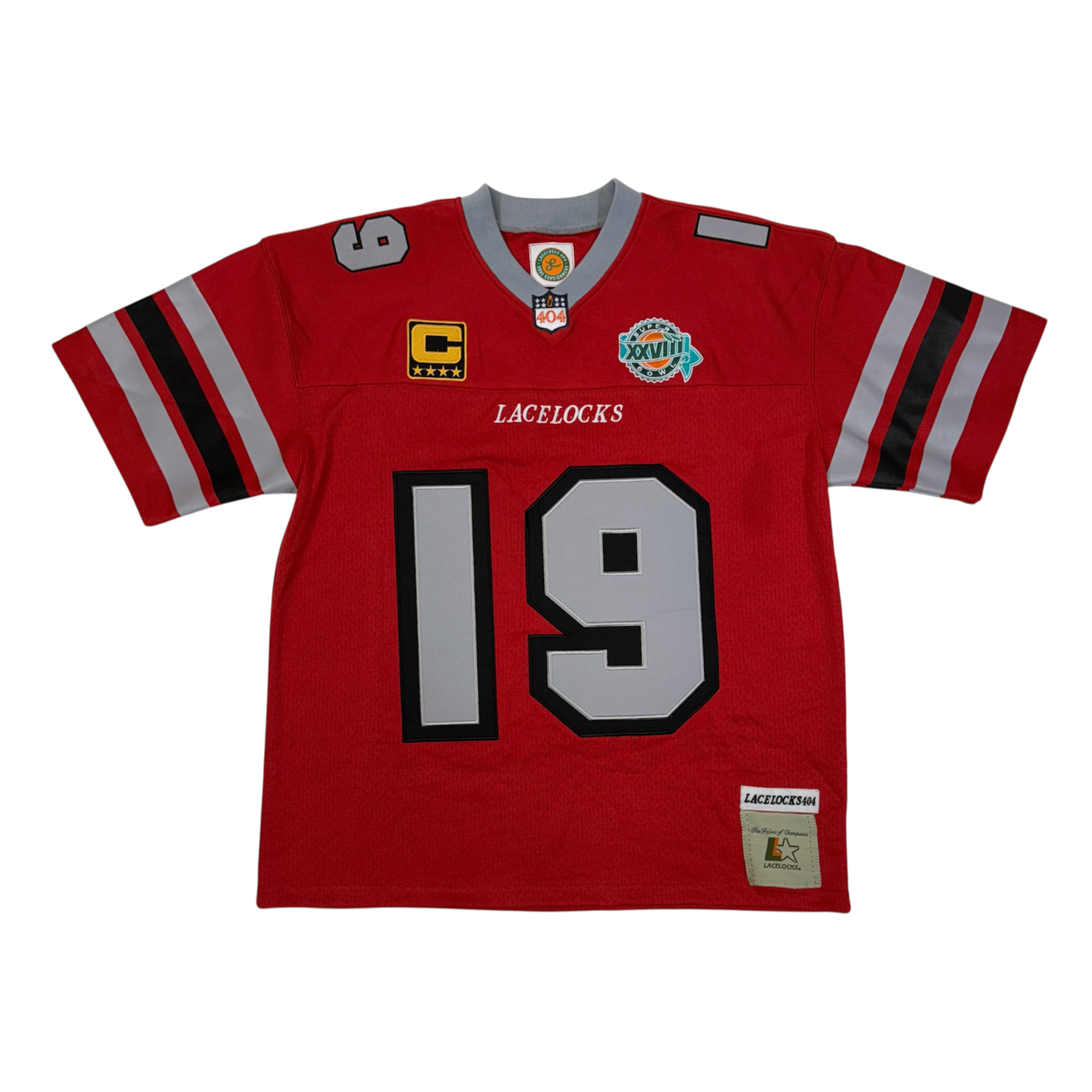 Lacelocks ‘Game Day’ Jersey (Red)
